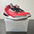 Jordan 3 Retro SE Unite 11 (Moderately Worn Pre-Owned)JordanFire Red/Fire Red-Cement Grey-Black - Image 1