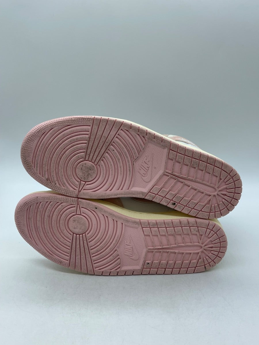 Jordan 1 Retro High OG Washed Pink (Women's) 10.5W (Moderately Worn Pre-Owned)JordanAtmosphere/White/Muslin/Sail - Image 7