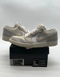 Jordan 1 Low Paris 12 (Heavily Worn Pre-Owned)JordanWhite/Sky Grey-Football Grey - Image 1
