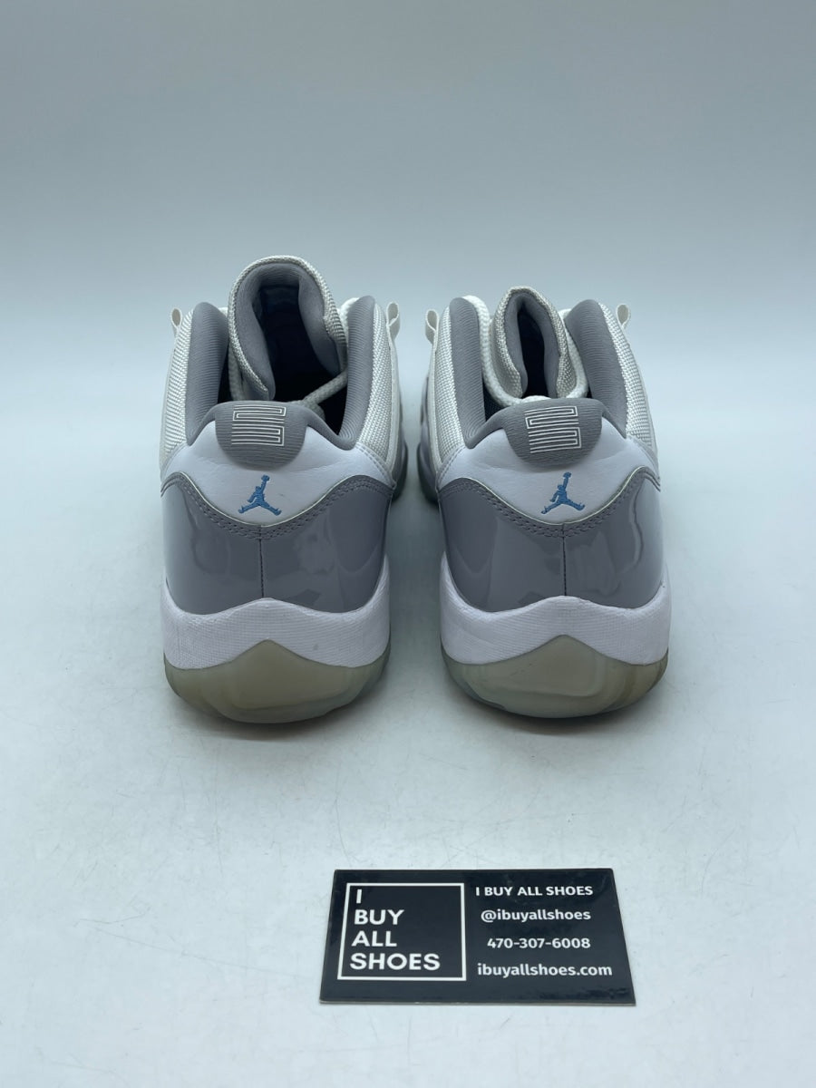 Jordan 11 Retro Low Cement Grey 12 (Heavily Worn Pre-Owned) - Image 3