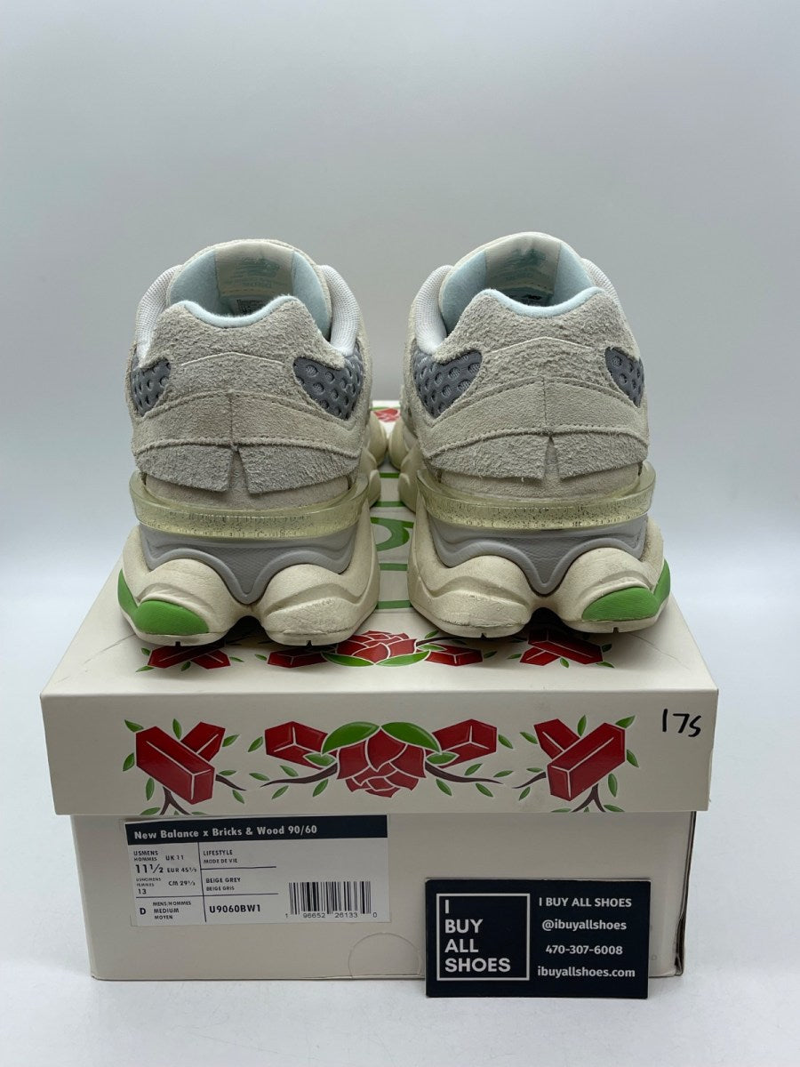 New Balance 9060 Bricks & Wood 11.5 (Moderately Worn Pre-Owned) - Image 3