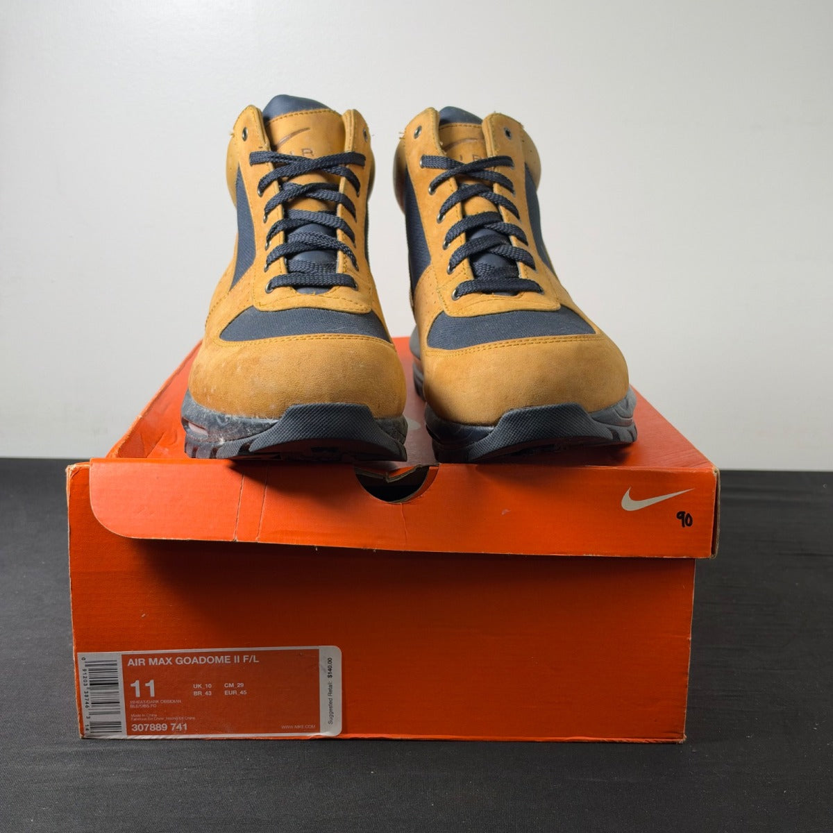 Nike Air Max Goadome 2 F/L 'Wheat Dark Obsidian' (Size 11) - Image 2