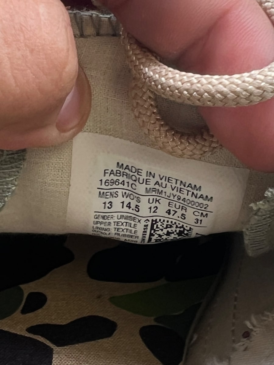 Converse Skidgrip Ox Oil Green 13 (Lightly Worn Pre-Owned) - Image 7