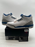 Jordan 3 Retro Wizards (GS) 7Y (Moderately Worn Pre-Owned) - Image 1