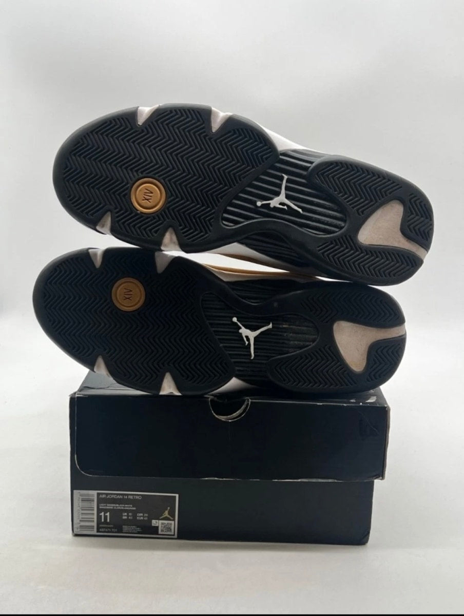Jordan 14 Retro Light Ginger (2022) 11 (Lightly Worn Pre-Owned)JordanLight Ginger/Black/White - Image 8