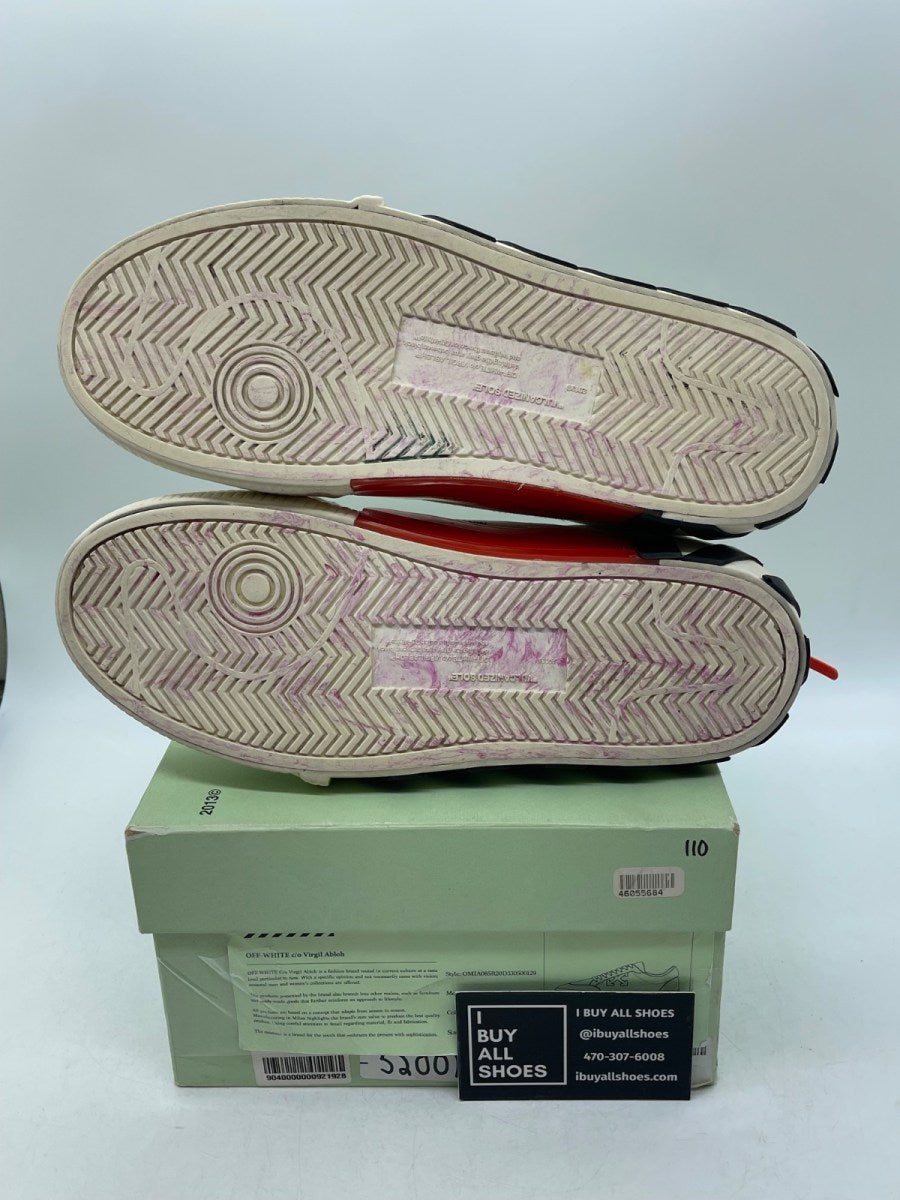 OFF-WHITE Vulc Low Black Violet SS20 41 (Moderately Worn Pre-Owned) - Image 7
