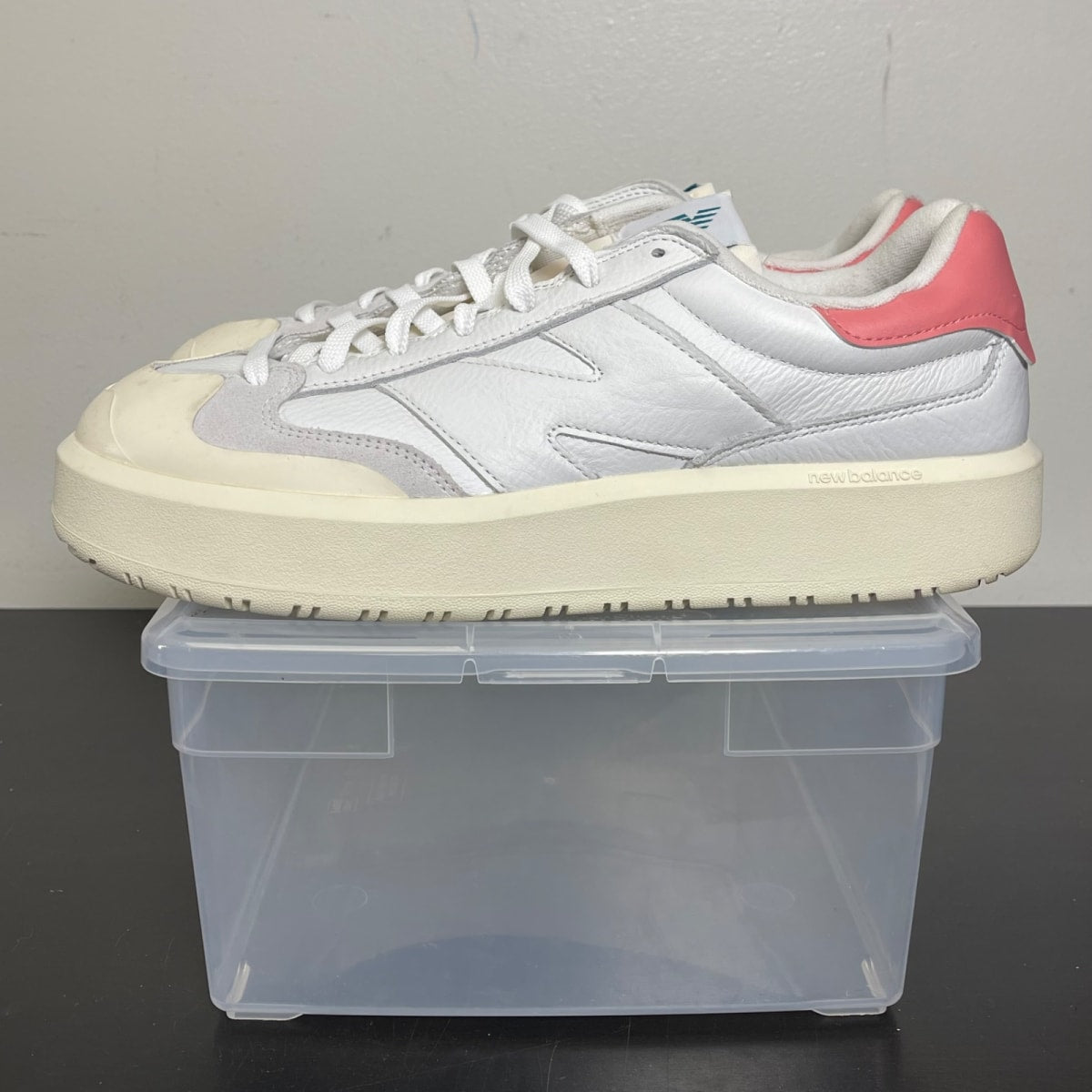 New Balance CT302 White Natural Pink 12 (Moderately Worn Pre-Owned)New BalanceWhite/Natural Pink - Image 3