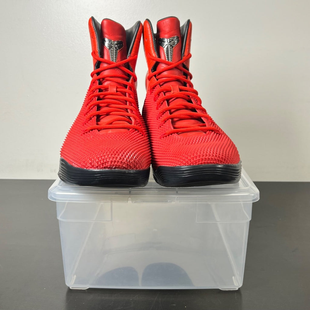 Nike Kobe 9 KRM EXT High Red Mamba 12 (Lightly Worn Pre-Owned)NikeChallenge Red/Challenge Red - Image 2