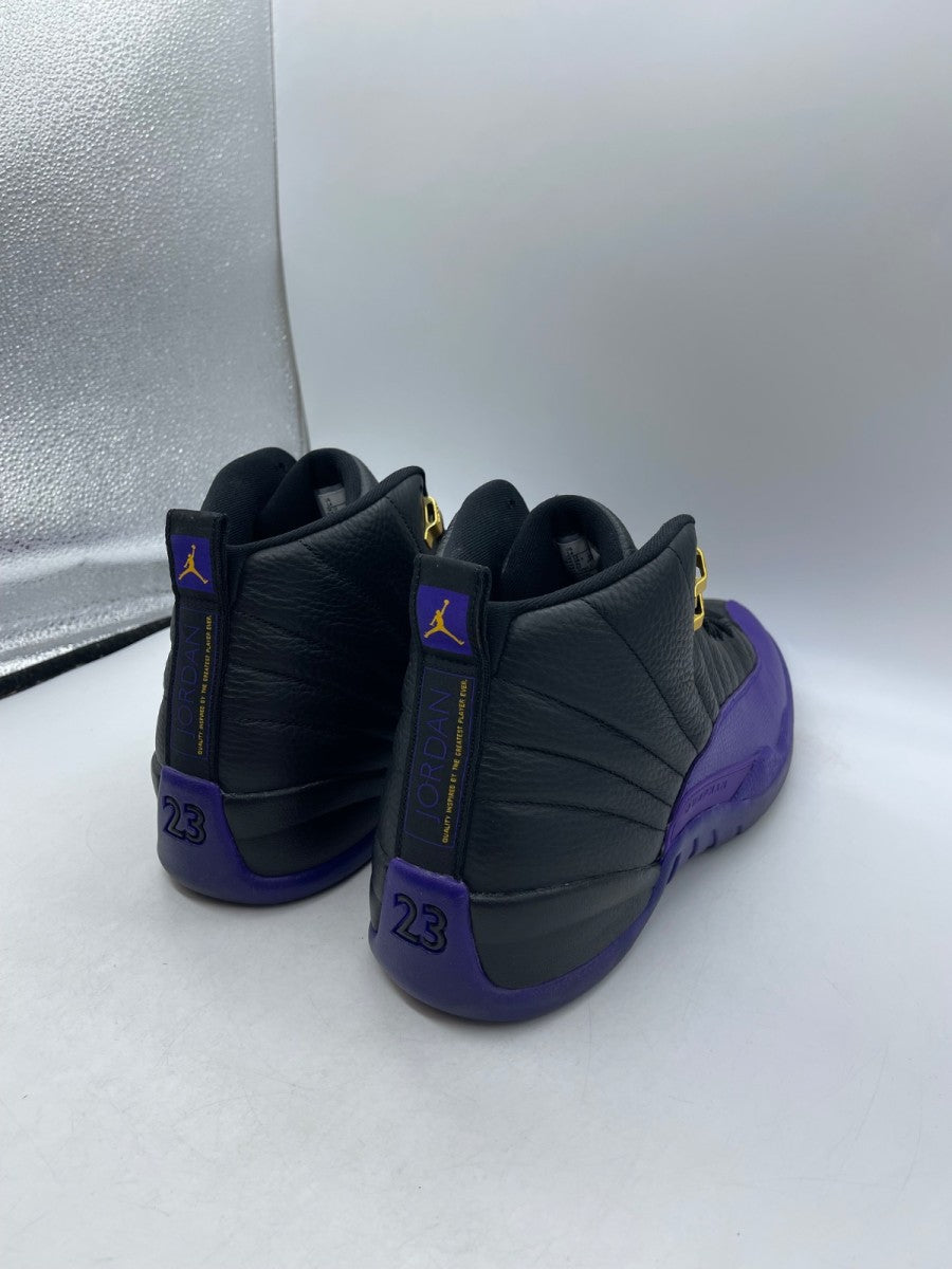 Jordan 12 Retro Field Purple 14 (Moderately Worn Pre-Owned)JordanBlack/Field Purple/Taxi - Image 5
