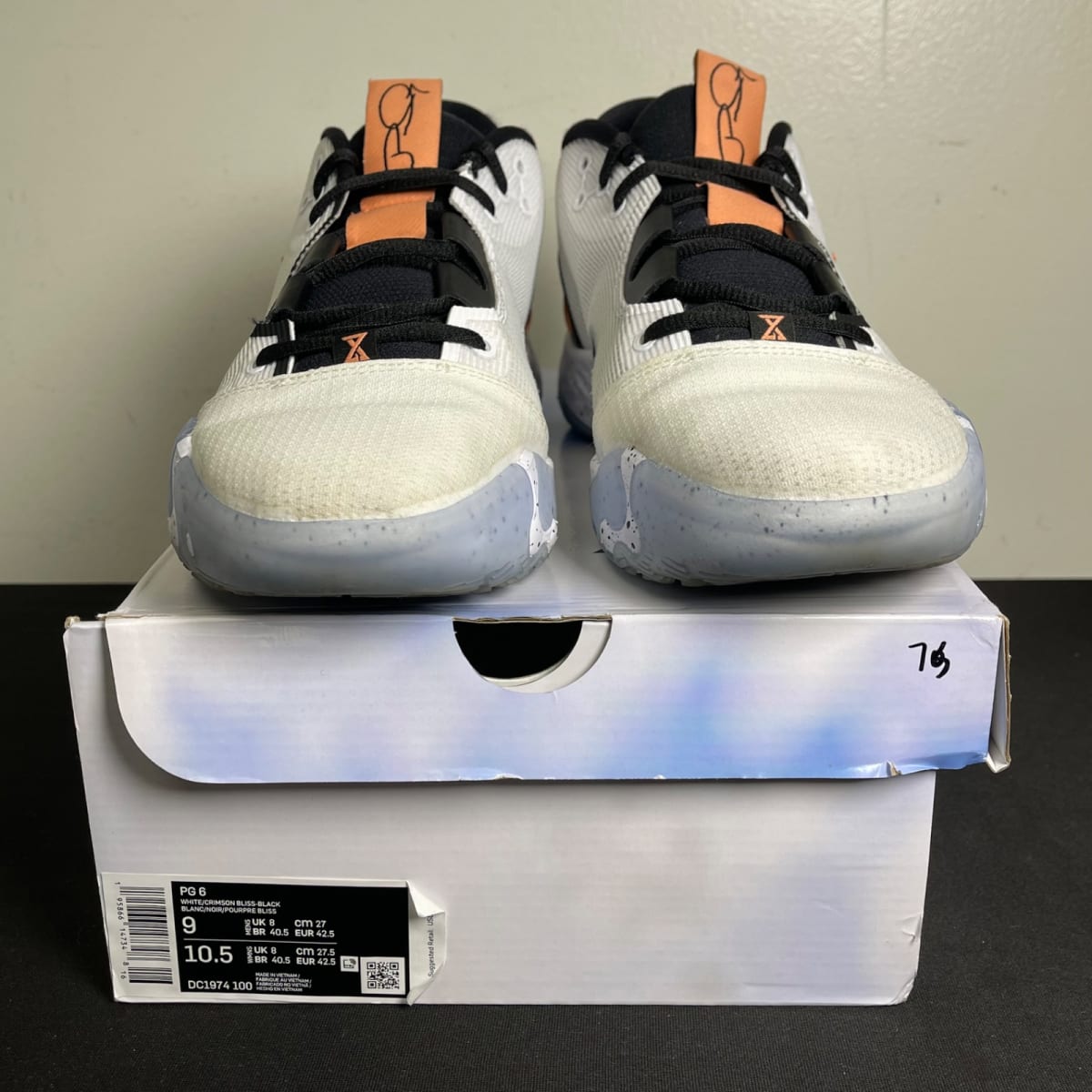 Nike PG 6 Fluoro (Size 9) - aux