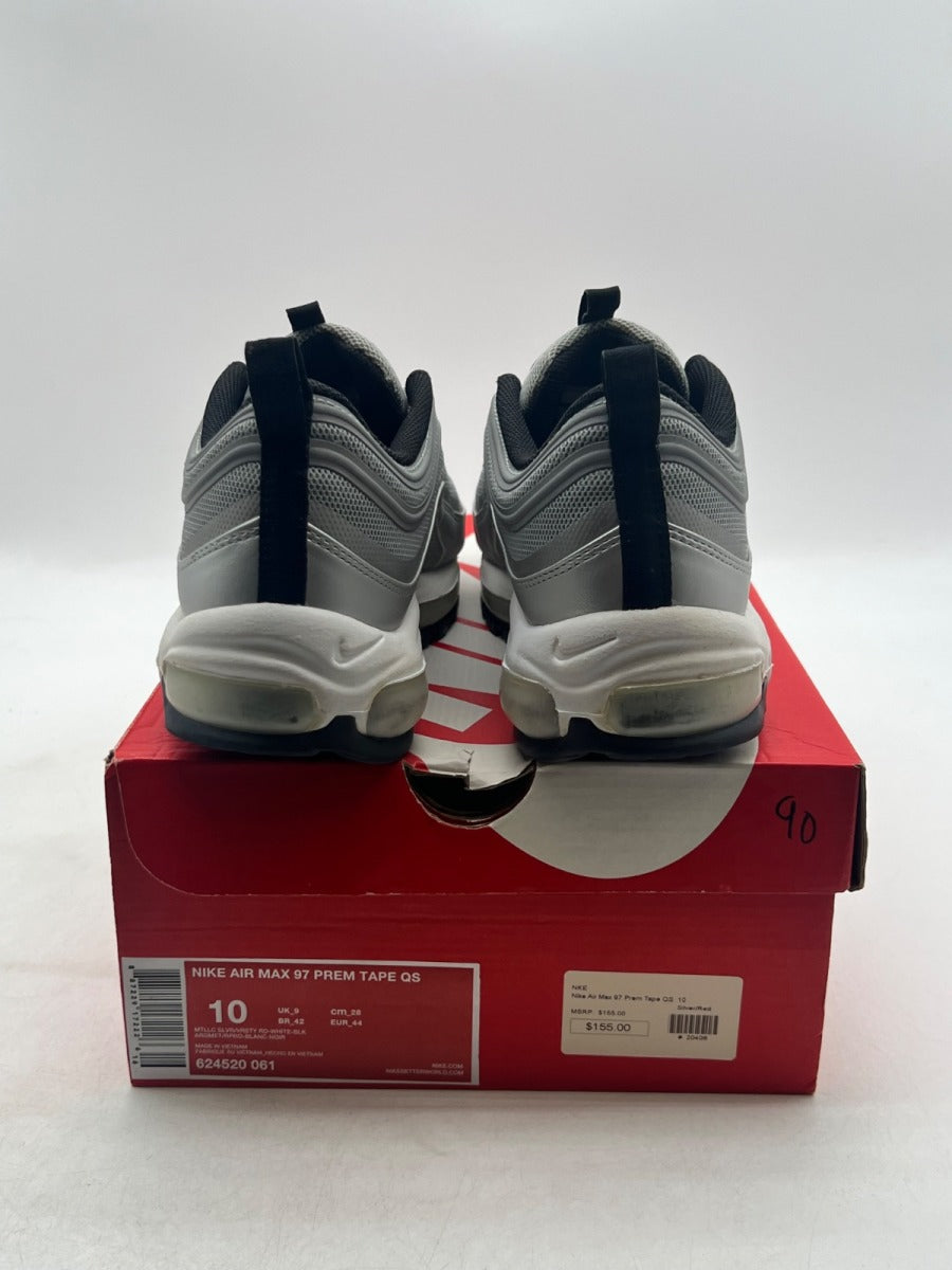 Nike Air Max 97 Tape Silver Bullet 10 (Moderately Worn Pre-Owned) - Image 3
