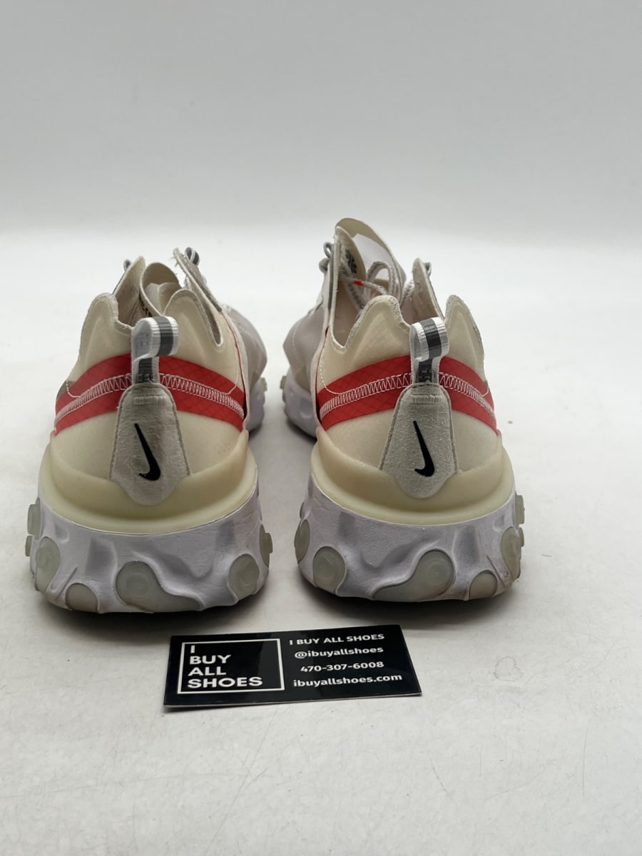 Nike React Element 87 Sail Light Bone 12 (Moderately Worn Pre-Owned) - Image 3