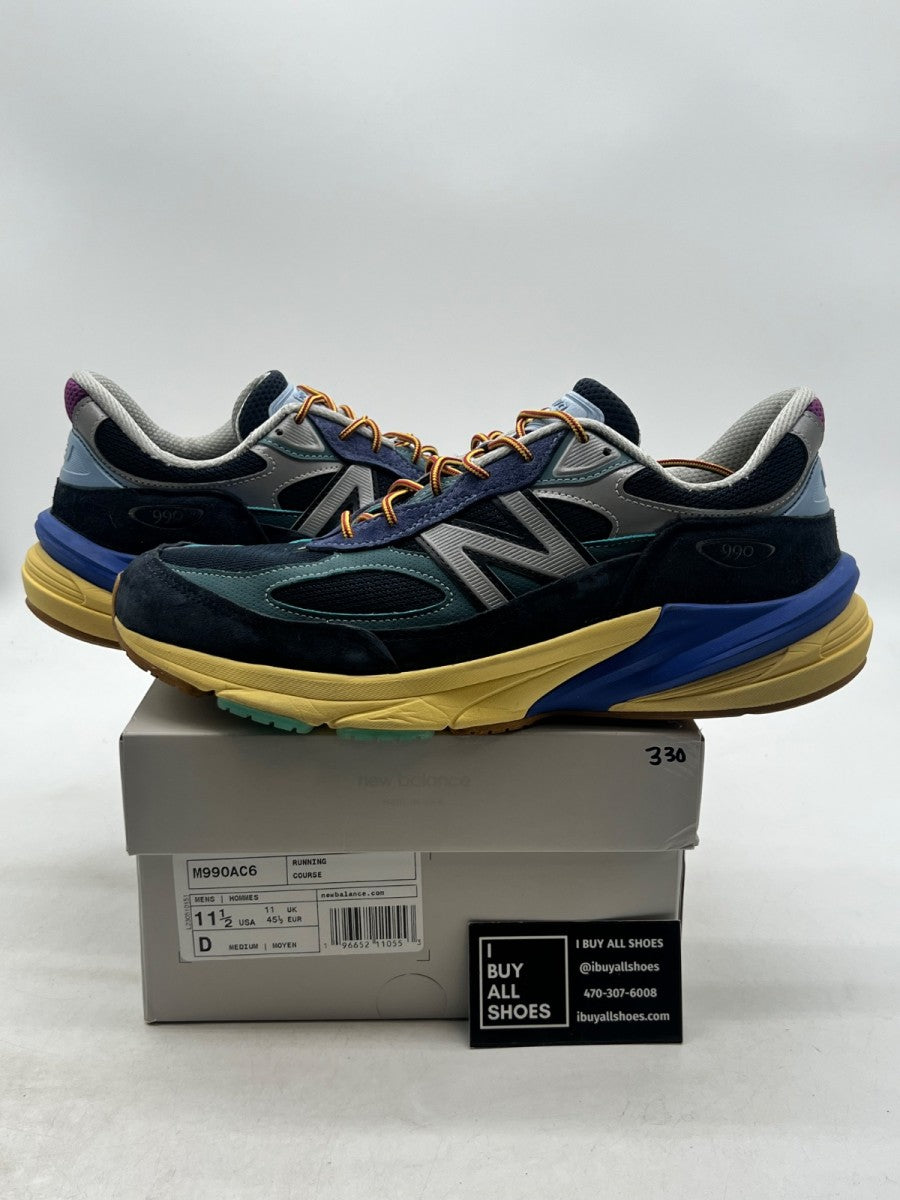 New Balance 990v6 MiUSA Action Bronson Lapis Lazuli 11.5 (Lightly Worn Pre-Owned) - Image 1