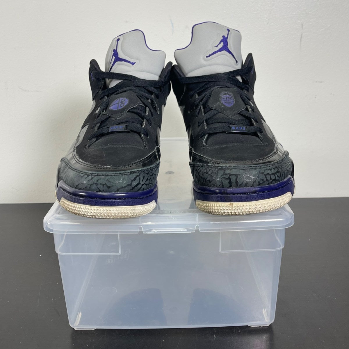 Jordan Son of Mars Low Black Grape 12 (Moderately Worn Pre-Owned)JordanBlack/Grape Ice-White - Image 2