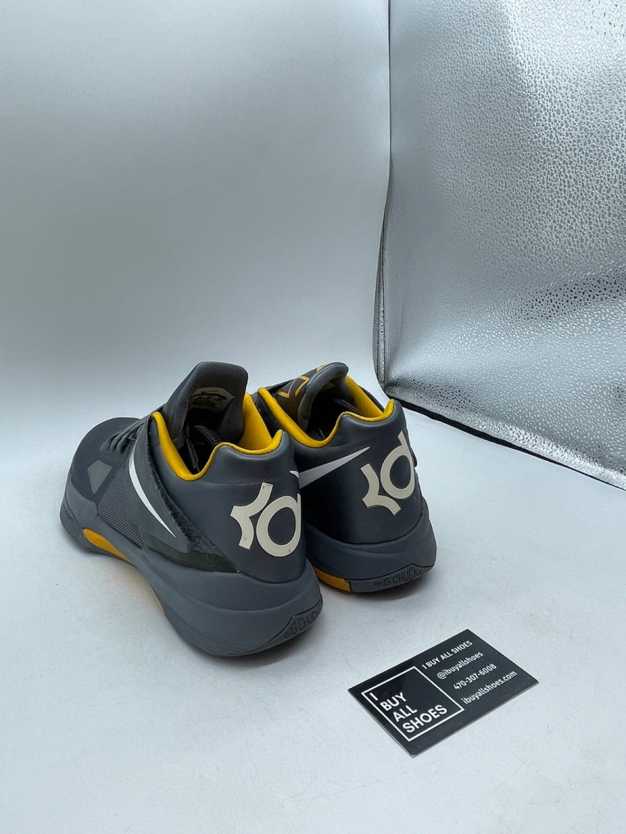 Nike Zoom KD 4 'Cool Grey Del Sol' 11 (Moderately Worn Pre-Owned) - Image 4