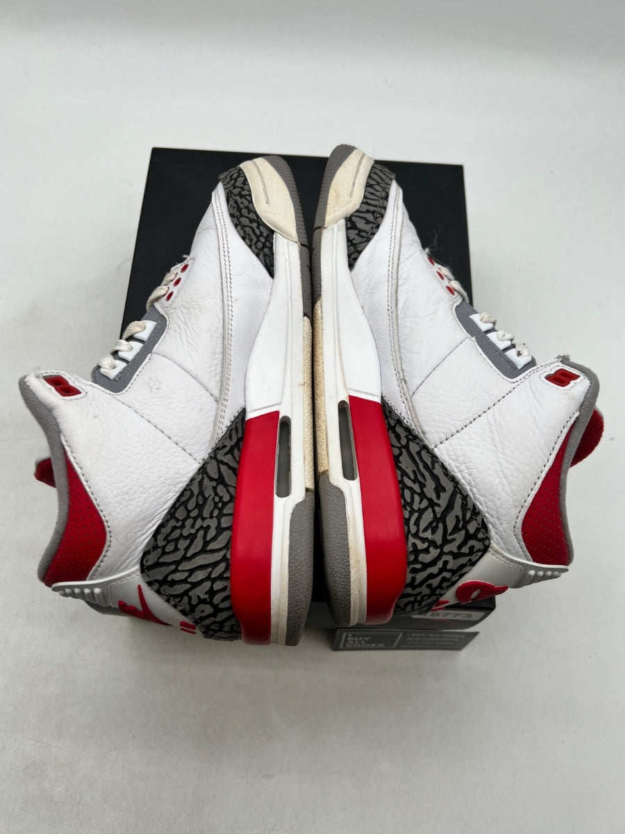 Jordan 3 Retro Fire Red (2022) (GS) 6.5Y (Heavily Worn Pre-Owned) - Image 7