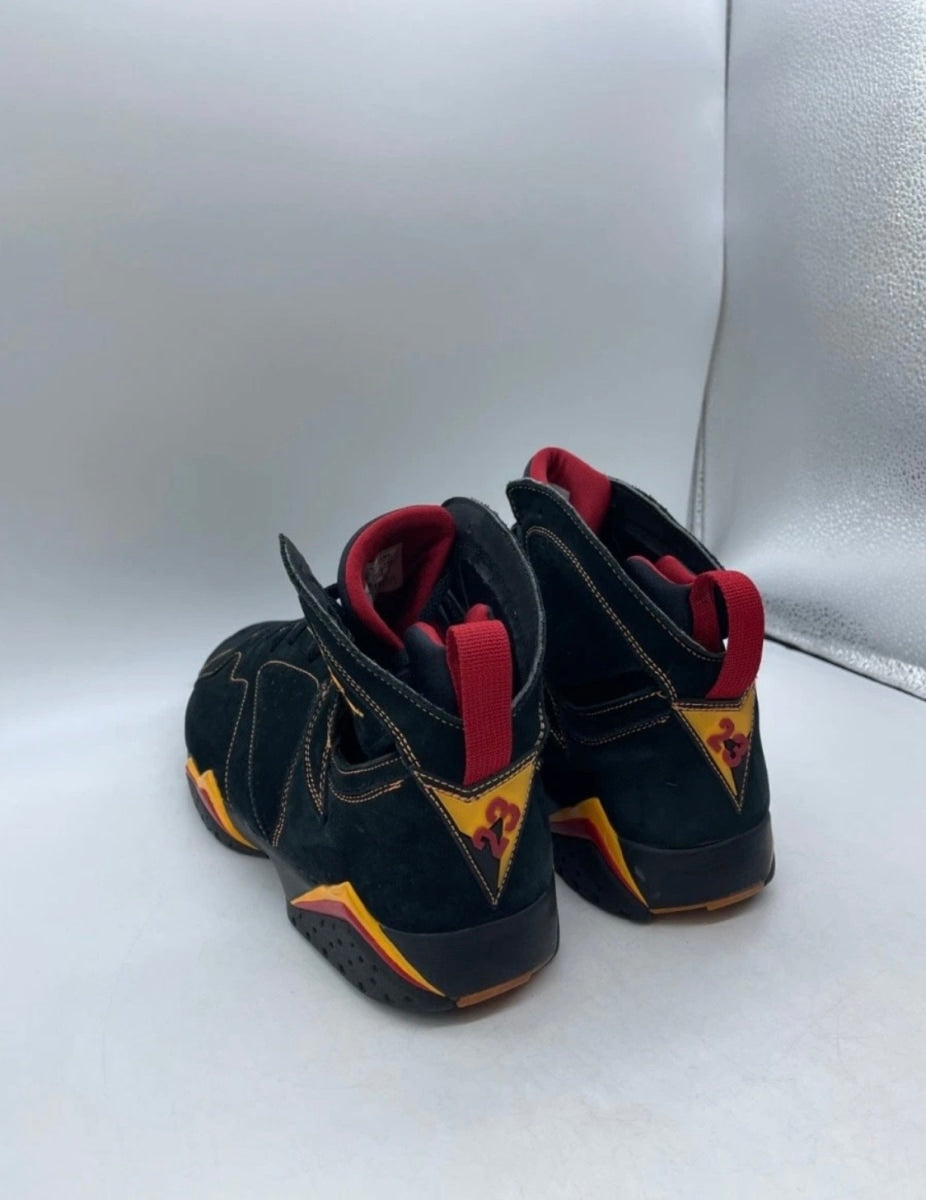 Jordan 7 Retro Citrus (2006) 13 (Heavily Worn Pre-Owned)JordanBlack/Citrus-Varsity Red - Image 4