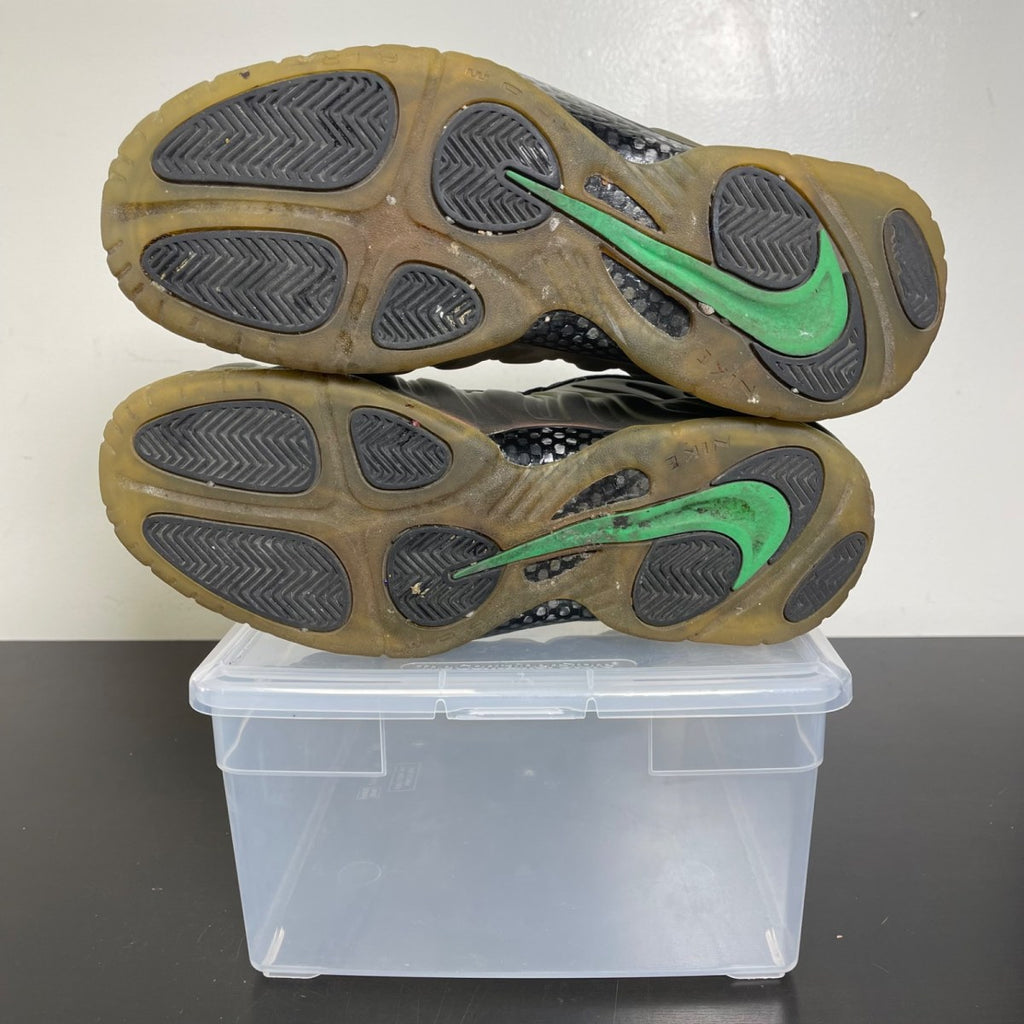 Nike Air Foamposite Pro Gym Green 11 (Moderately Worn Pre-Owned)NikeBlack/Gym Green - Image 5