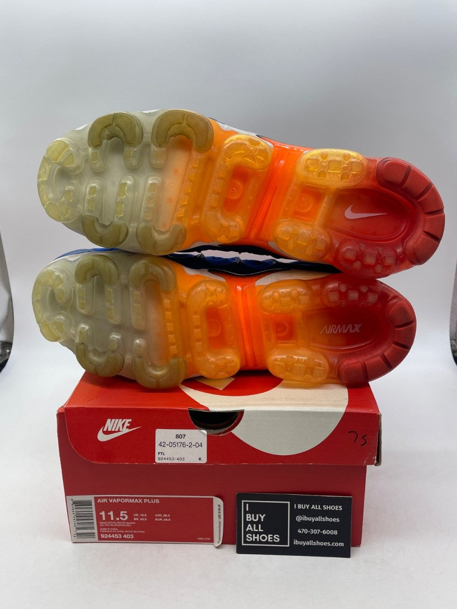 Nike Air VaporMax Plus Game Royal 11.5 (Moderately Worn Pre-Owned)