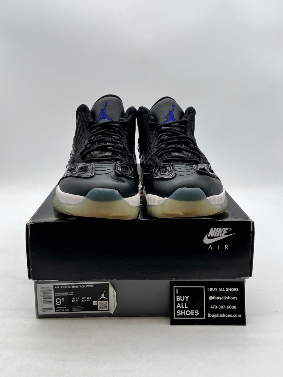 Jordan 11 Retro Low IE Space Jam 9.5 (Moderately Worn Pre-Owned) - Image 2