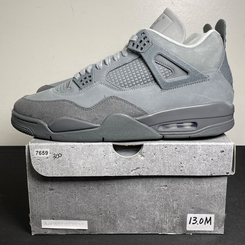 Jordan 4 Retro SE Paris Olympics Wet Cement (Size 13) - Image 3