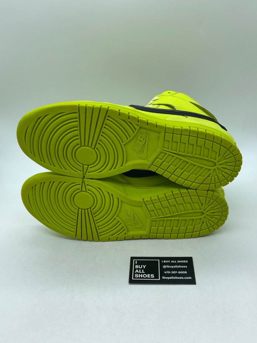 Nike Dunk High AMBUSH Flash Lime 11.5 (Moderately Worn Pre-Owned) - Image 7