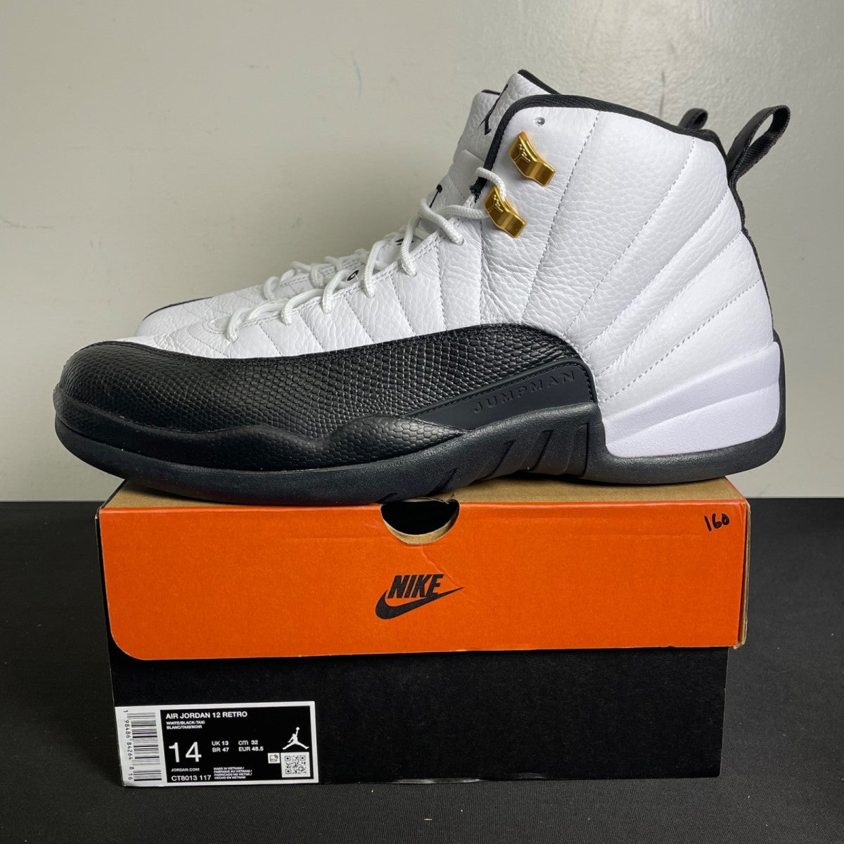 Jordan 12 Retro Taxi (2025) (Size 14) - Image 3