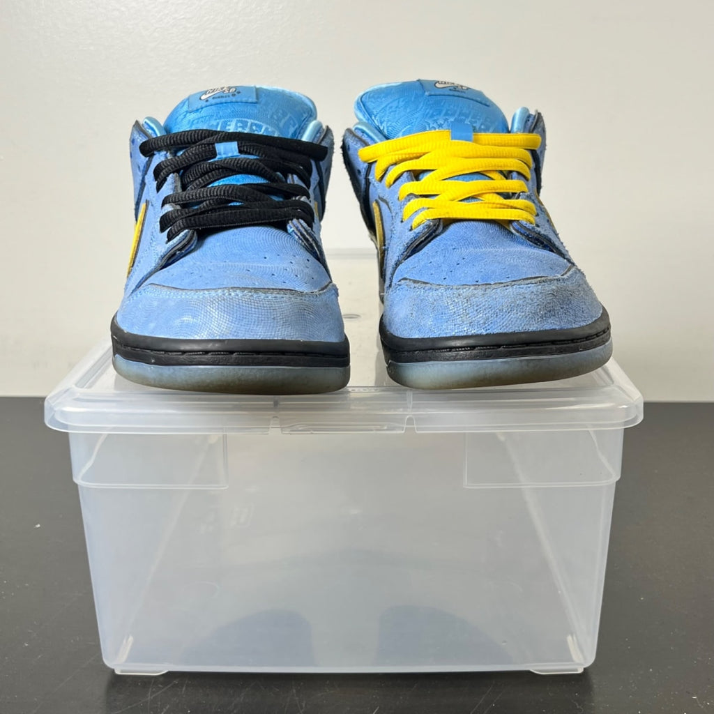 Nike SB Dunk Low The Powerpuff Girls Bubbles 9 (Heavily Worn Pre-Owned)NikeBlue Chill/Deep Royal Blue/Active Pink - Image 2