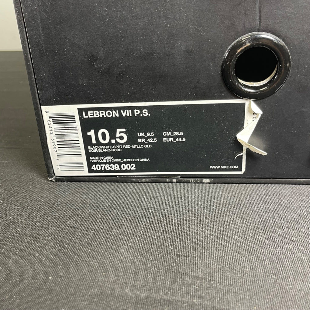 Nike LeBron 7 PS P.S. Bred (Size 10.5) - aux