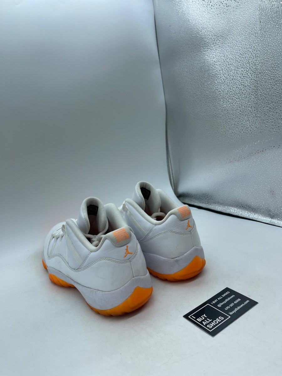 Jordan 11 Retro Low Citrus (2021) (Women's) 12W (Heavily Worn Pre-Owned) - Image 4