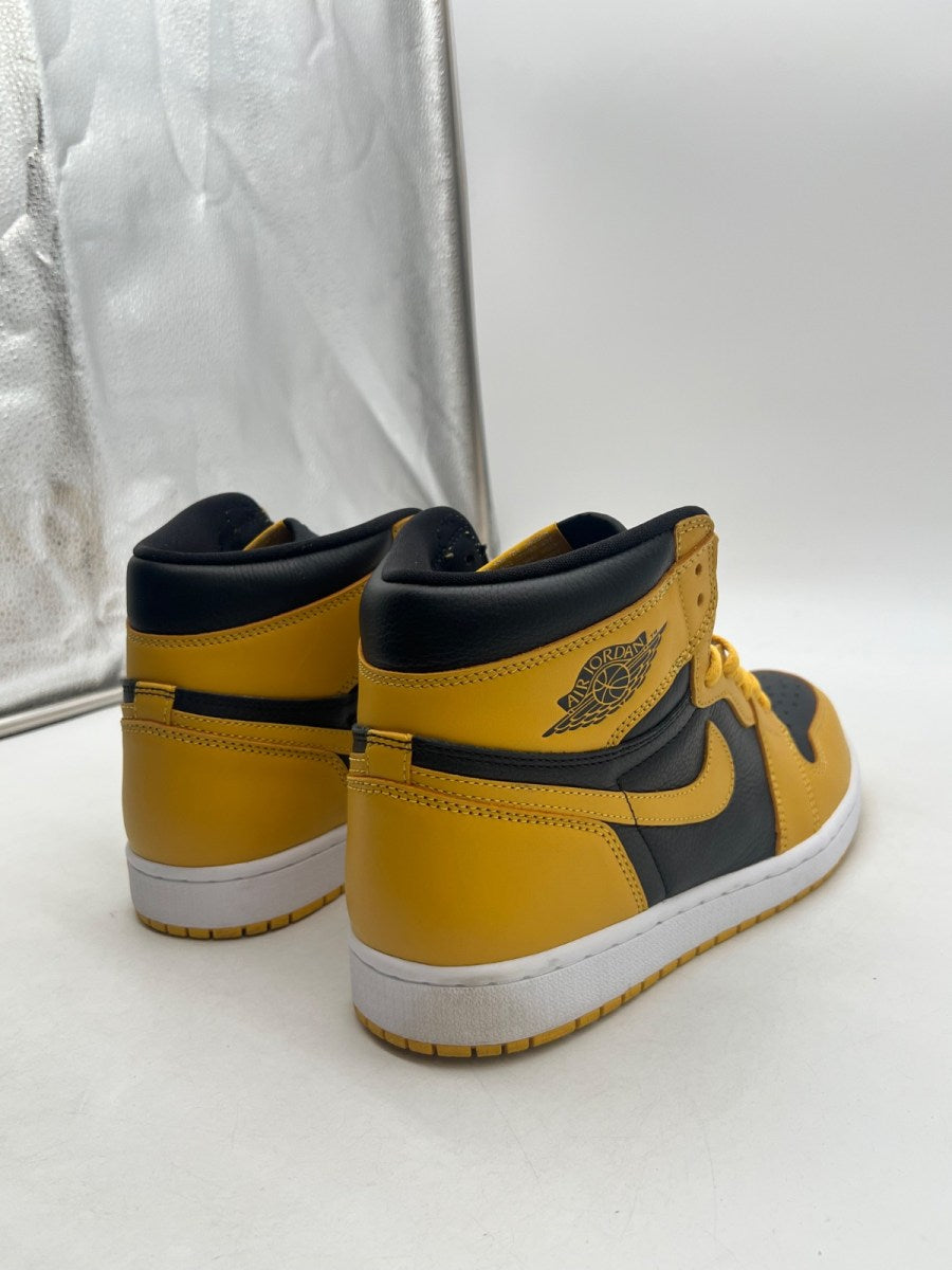 Jordan 1 Retro High Pollen 10.5 (Lightly Worn Pre-Owned)JordanPollen/Black-White - Image 3