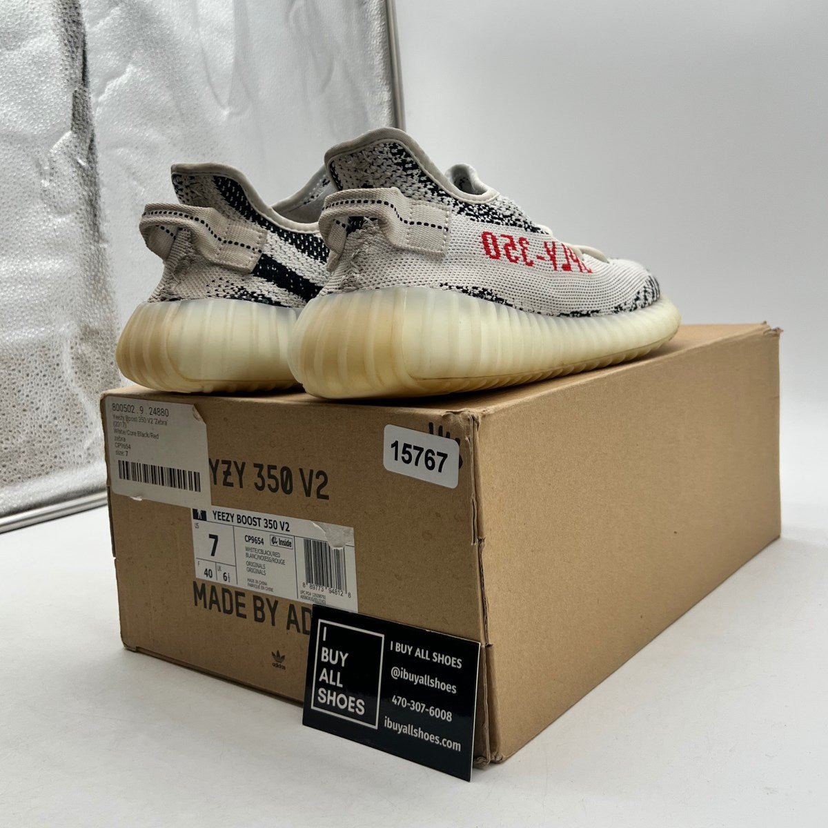 adidas Yeezy Boost 350 V2 Zebra - Image 5