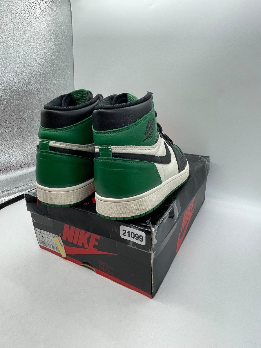 Jordan 1 Retro High Pine Green 12 (Moderately Worn Pre-Owned) - Image 5
