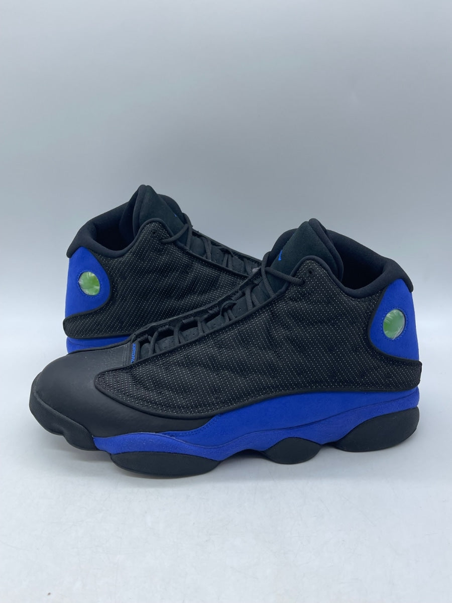 Jordan 13 Retro Black Hyper Royal 14 (Moderately Worn Pre-Owned)JordanBlack/Black-White-Hyper Royal - Image 1