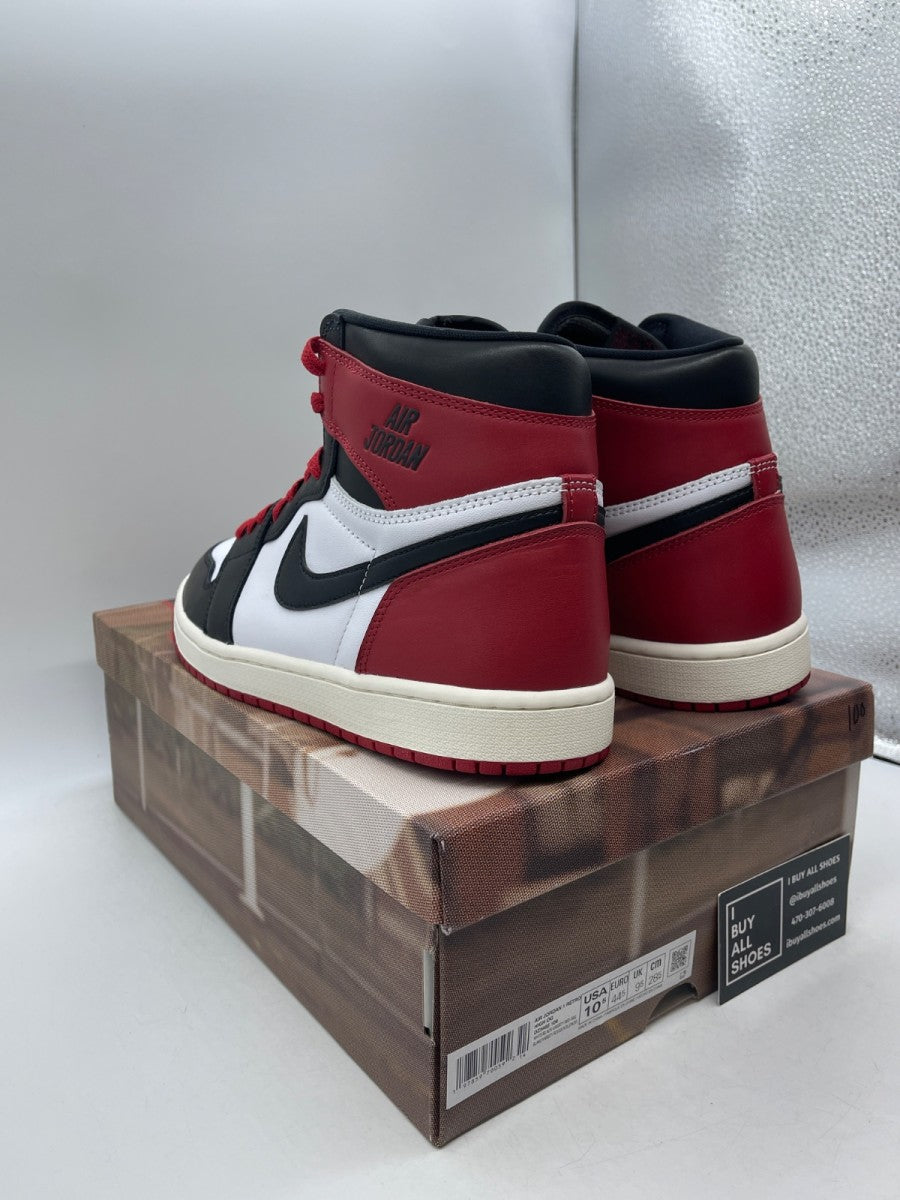 Jordan 1 Retro High OG Black Toe Reimagined 10.5 (Lightly Worn Pre-Owned) - Image 4