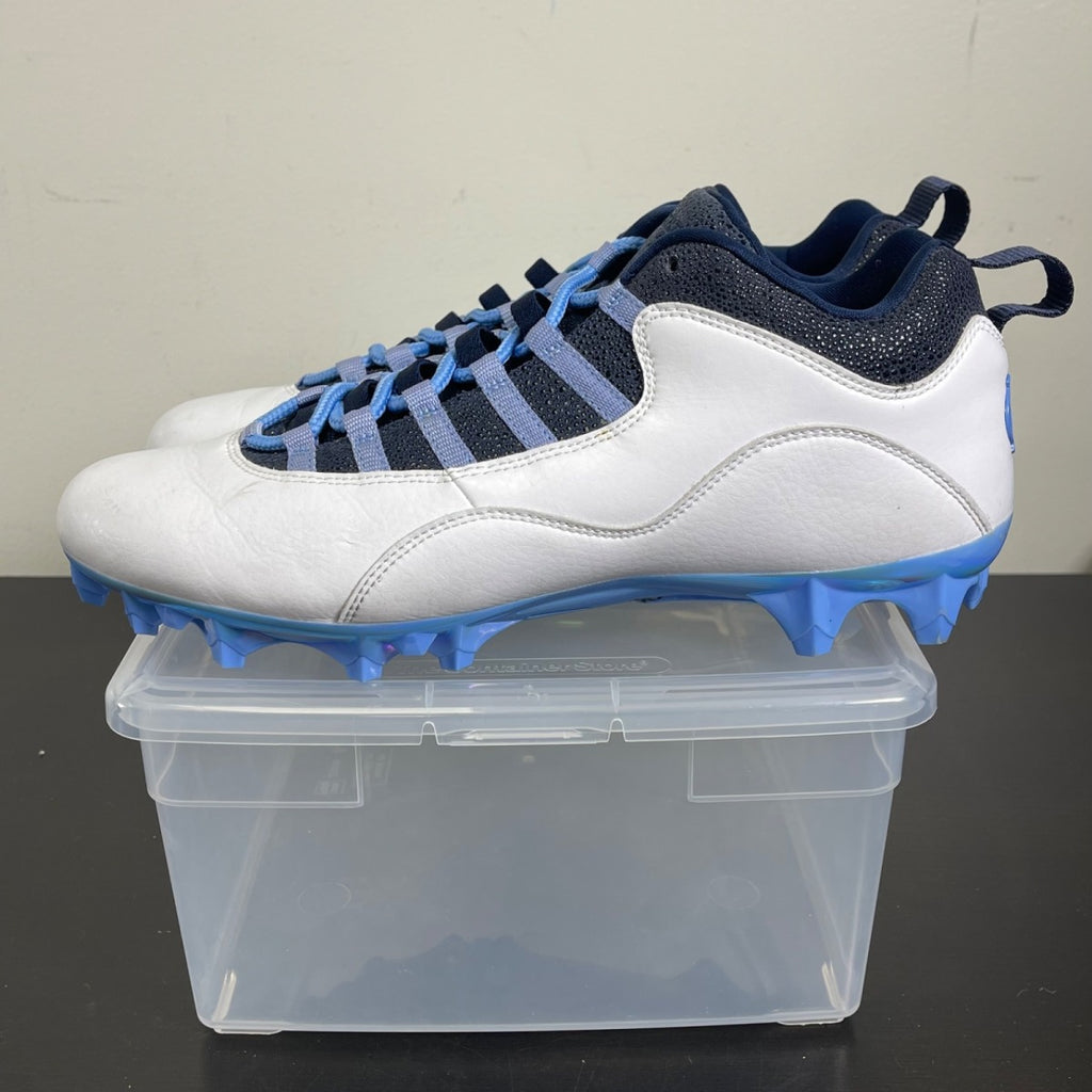 Air Jordan 10 Vapor Carbon Low 'UNC' PE 8.5 (Moderately Worn Pre-Owned)Air Jordan - Image 3