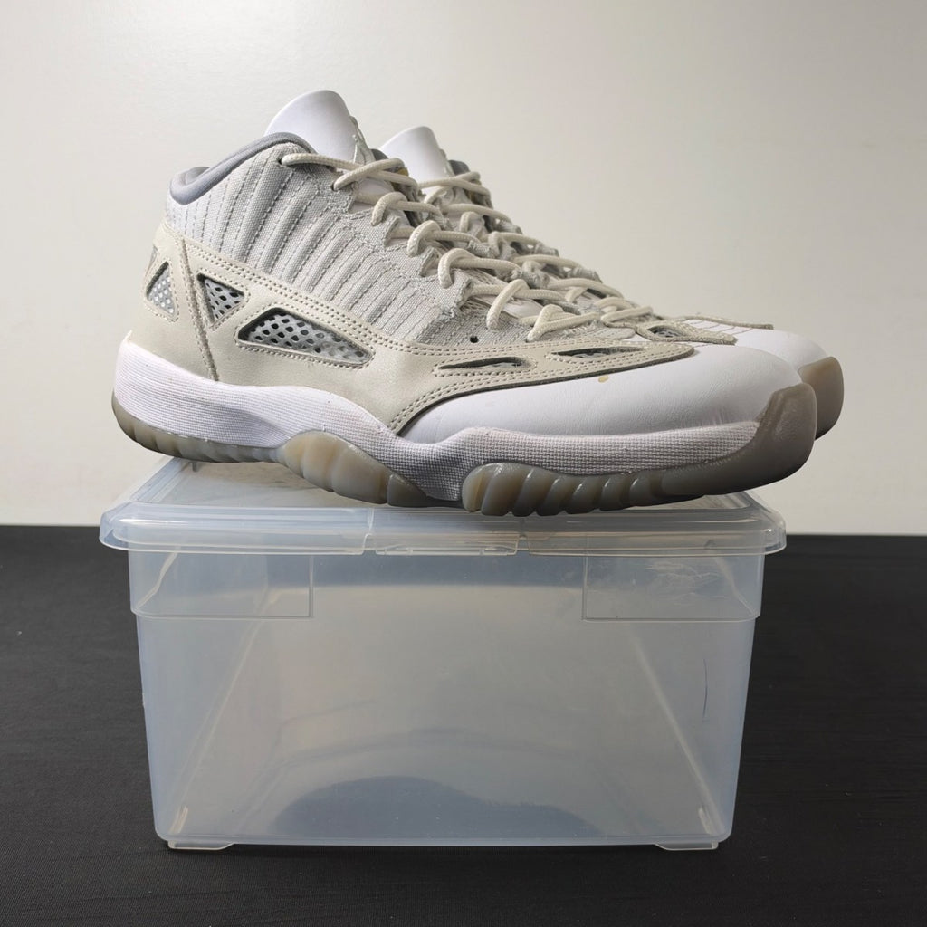 Jordan 11 Retro Low IE Light Orewood Brown (Size 12) - Image 1