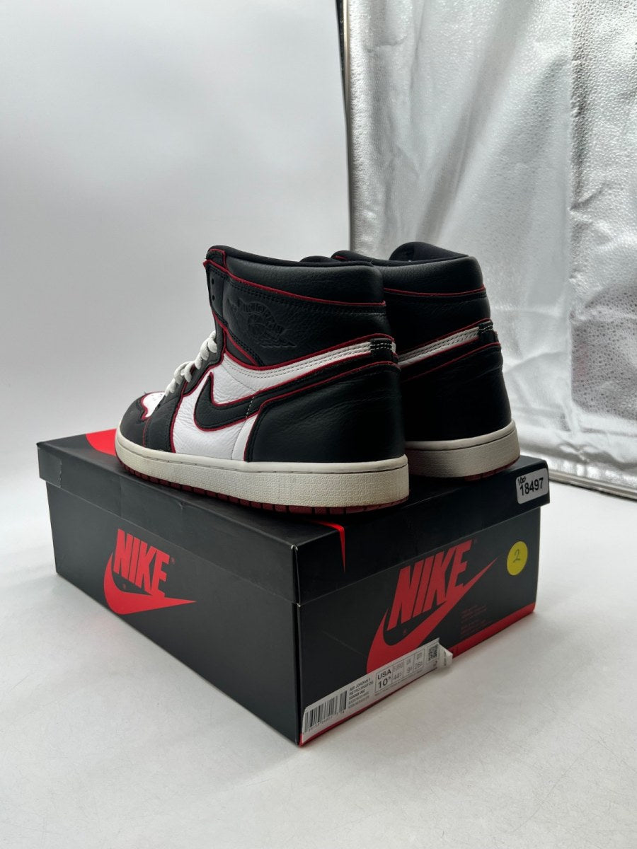 Jordan 1 Retro High Bloodline 10.5 (Moderately Worn Pre-Owned) - Image 7