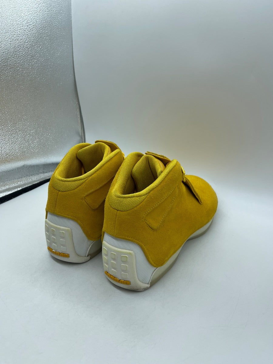 Jordan 18 Retro Yellow Ochre 14 (Moderately Worn Pre-Owned)JordanYellow Ochre/Yellow Ochre-Sail - Image 5
