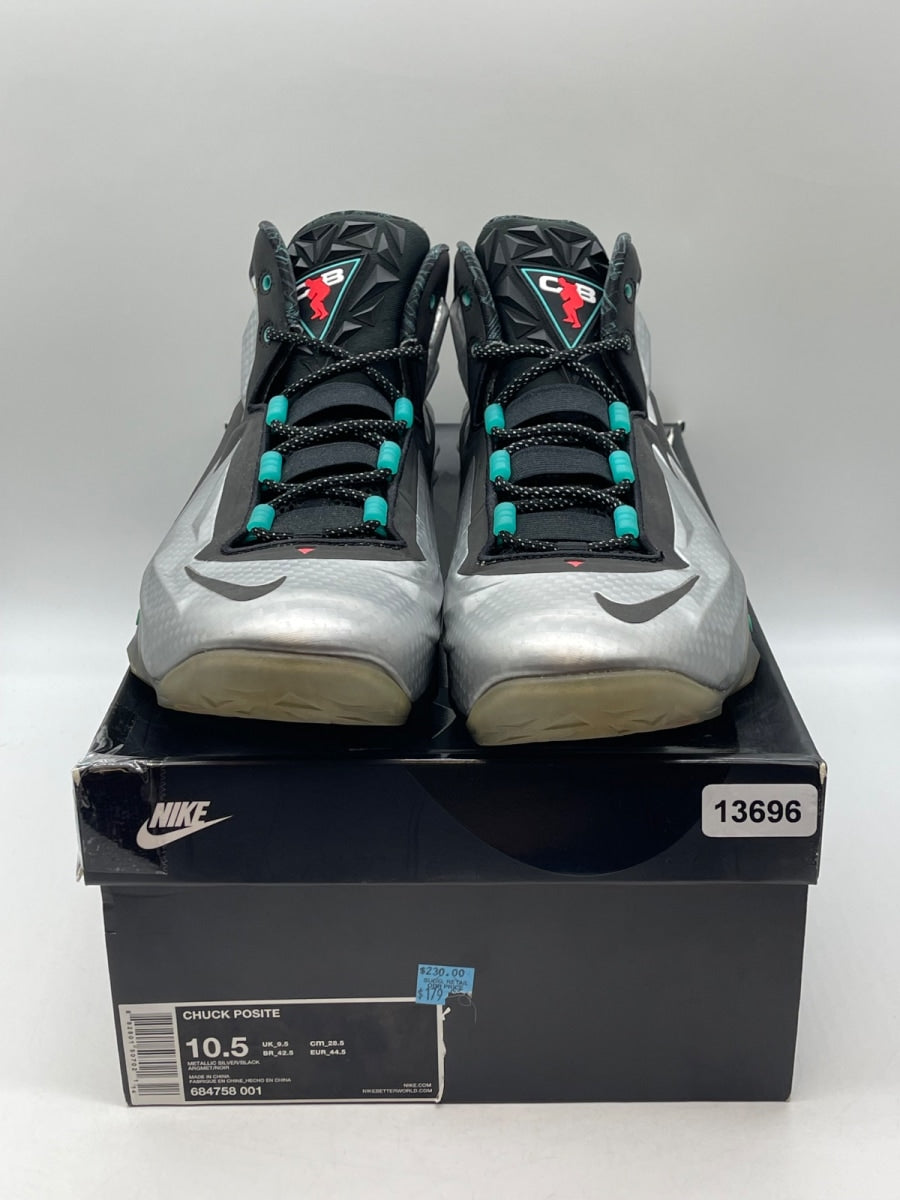 Nike Chuck Posite Metallic Silver (Size 10.5) - Image 2
