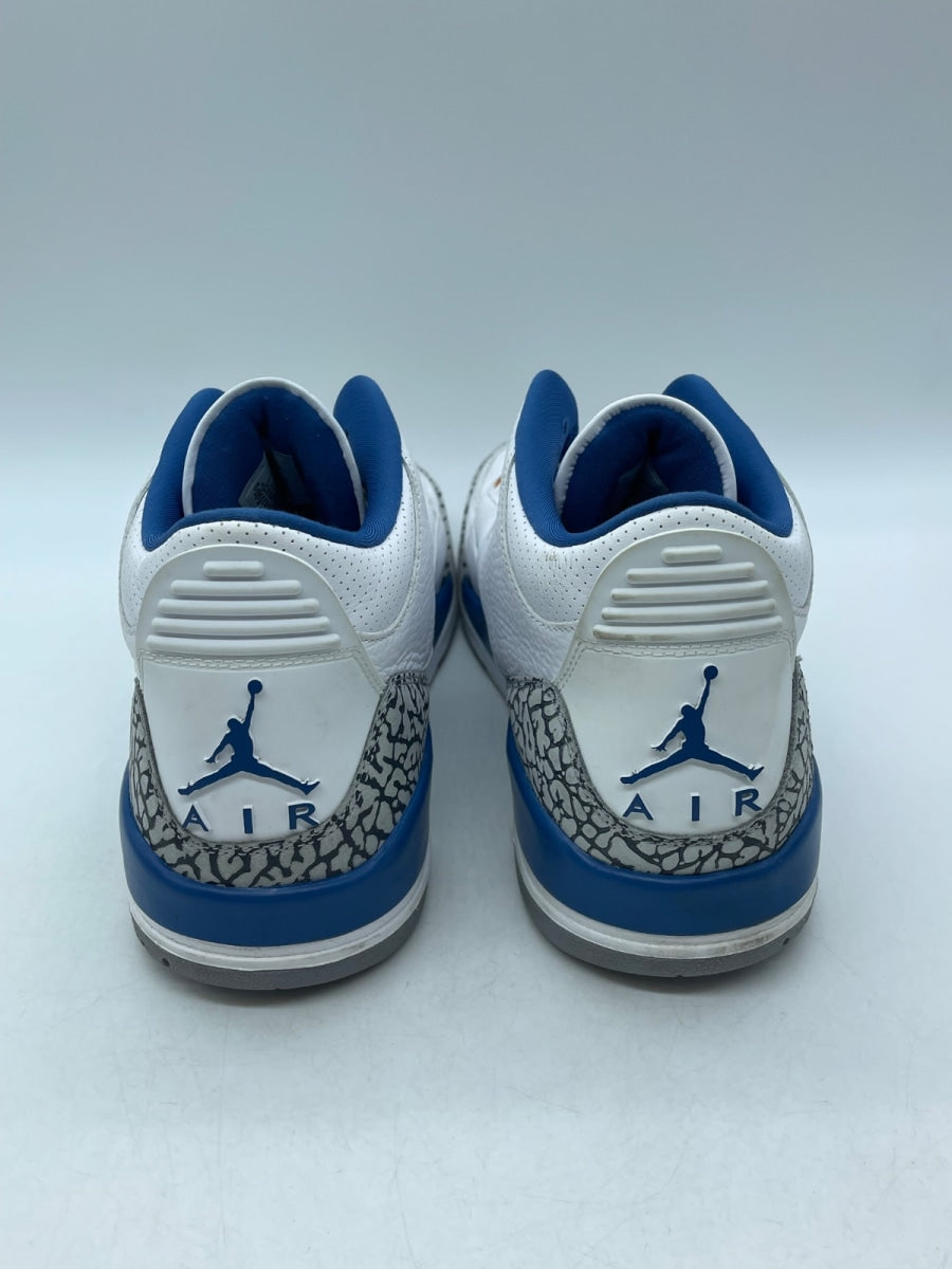 Jordan 3 Retro Wizards 10.5 (Moderately Worn Pre-Owned)JordanWhite/True Blue/Metallic Copper/Cement Grey - Image 3