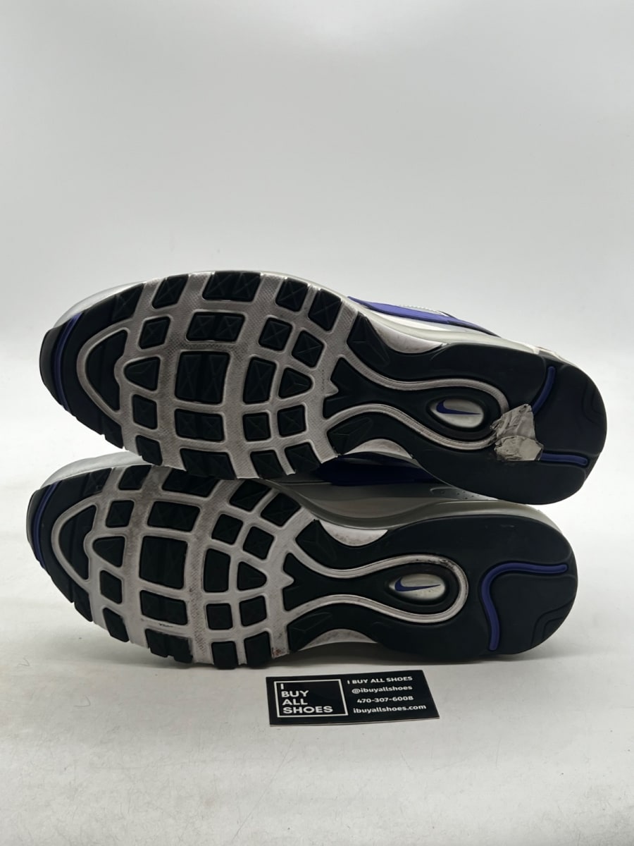 Nike Air Max 97/BW Metallic Silver Persian Violet 12 (Lightly Worn Pre-Owned) - Image 7