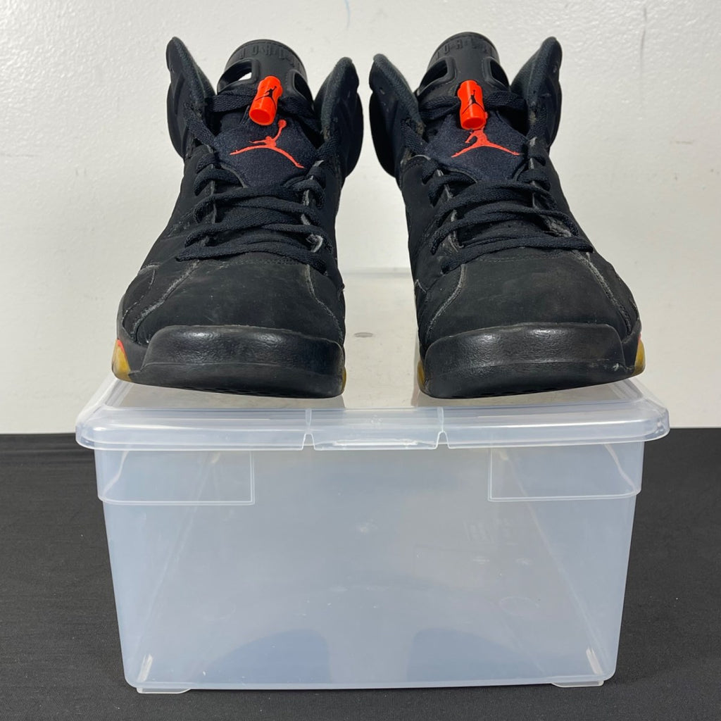 Jordan 6 Retro Black Infrared (2019) 8 (Moderately Worn Pre-Owned)JordanBlack/Infrared - Image 2