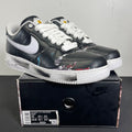Nike Air Force 1 Low G-Dragon Peaceminusone Para-Noise 12 (Moderately Worn Pre-Owned)NikeBlack/White - Image 1
