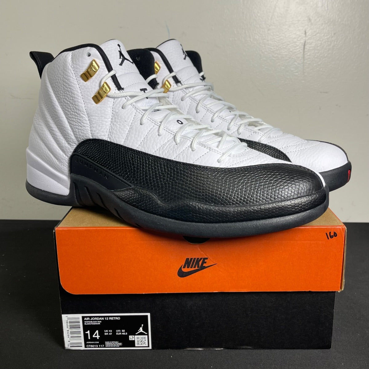 Jordan 12 Retro Taxi (2025) (Size 14) - Image 1