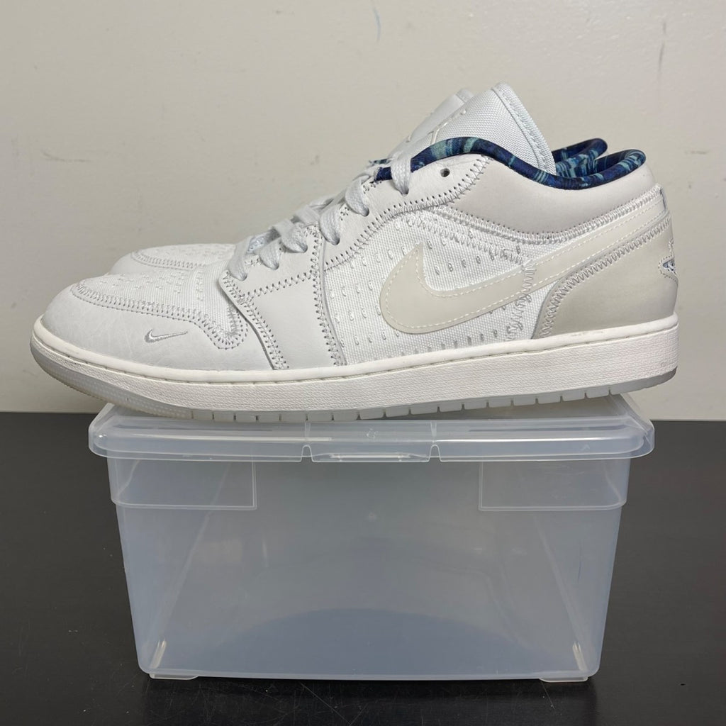 Jordan 1 Low SE Summit White Sail 12 (Moderately Worn Pre-Owned)JordanSummit White/Multi-Color/Off White/Sail - Image 3