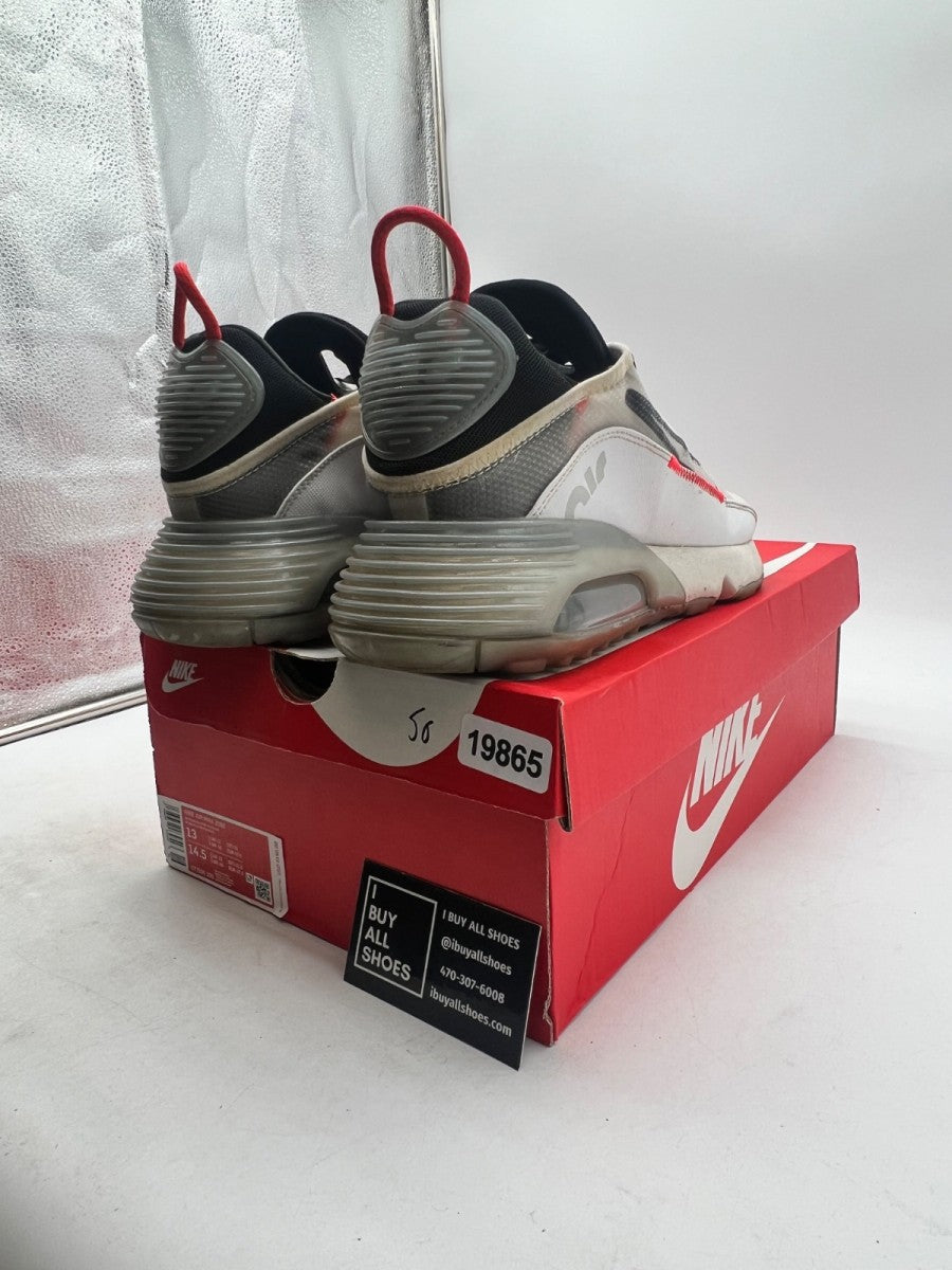 Nike Air Max 2090 Pure Platinum 13 (Heavily Worn Pre-Owned) - Image 3