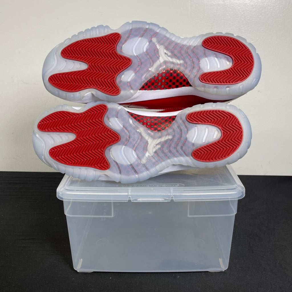 Jordan 11 Retro Cherry (2022) 11 (Moderately Worn Pre-Owned)JordanWhite/Varsity Red/Black - Image 5