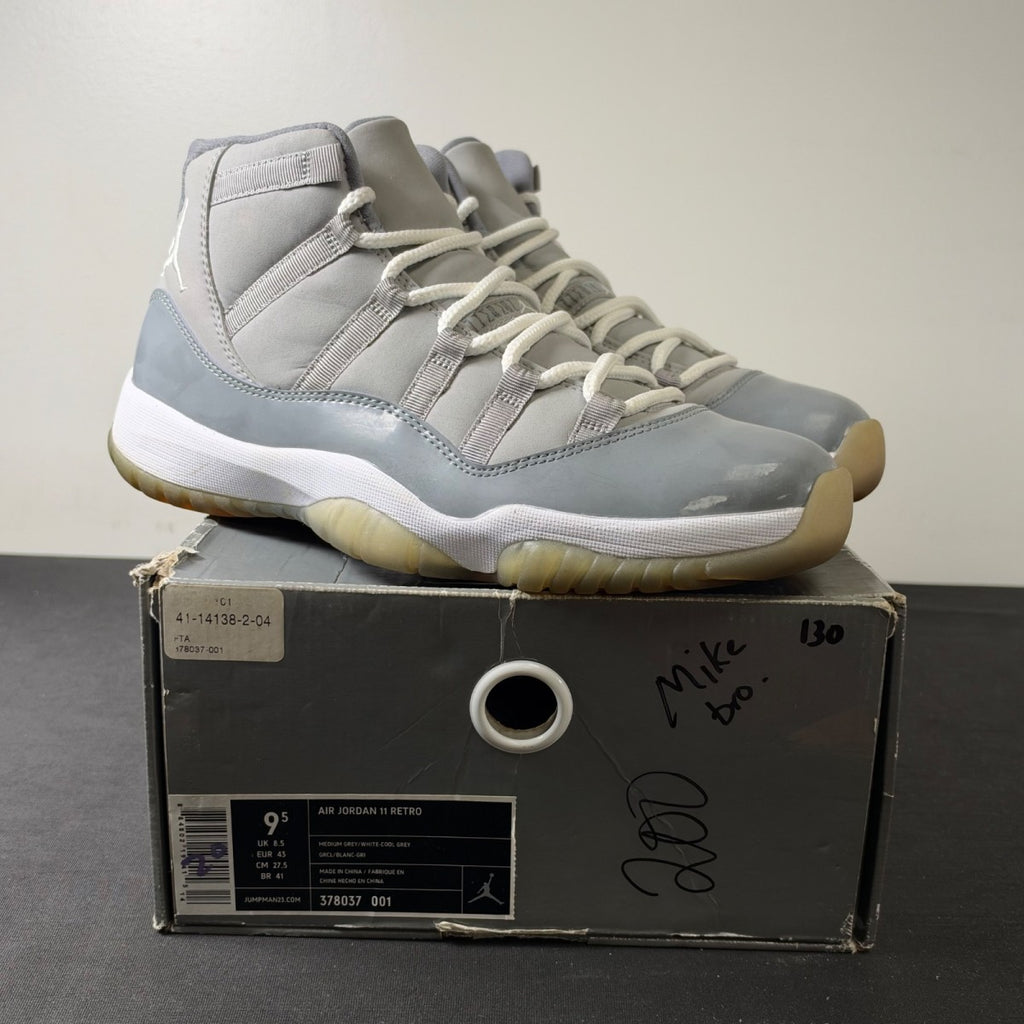 Jordan 11 Retro Cool Grey (2010) (Size 9.5)