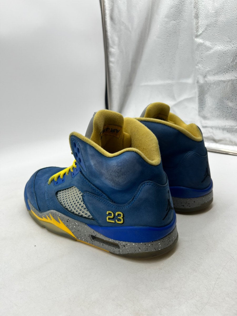 Jordan 5 Retro JSP Laney Varsity Royal 11 (Heavily Worn Pre-Owned)JordanVarsity Royal/Varsity Maize-Light Charcoal - Image 4